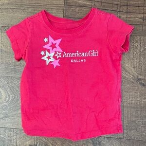 American girl Dallas T-shirt for girl sz XS/6